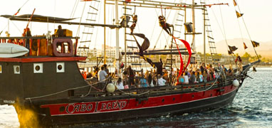 Barco Pirata & Snorkel en Cabo San Lucas