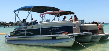 Cabo San Lucas Private Pontoon Lounge Charter