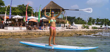 North Cozumel Paddle Boarding