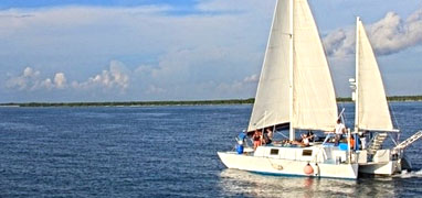 Private Catamaran Sunset Sailing in Cozumel