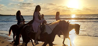 Aventura en la Playa & Paseo en Caballo por la Montaña