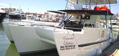 Private 34’ Trimaran Party Boat Charter in Puerto Vallarta