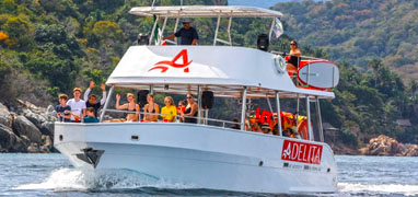 Private 42’ Double Decker Catamaran Charter in Puerto Vallarta