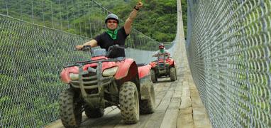 Jorullo Bridge ATV or RZR + River Canopy